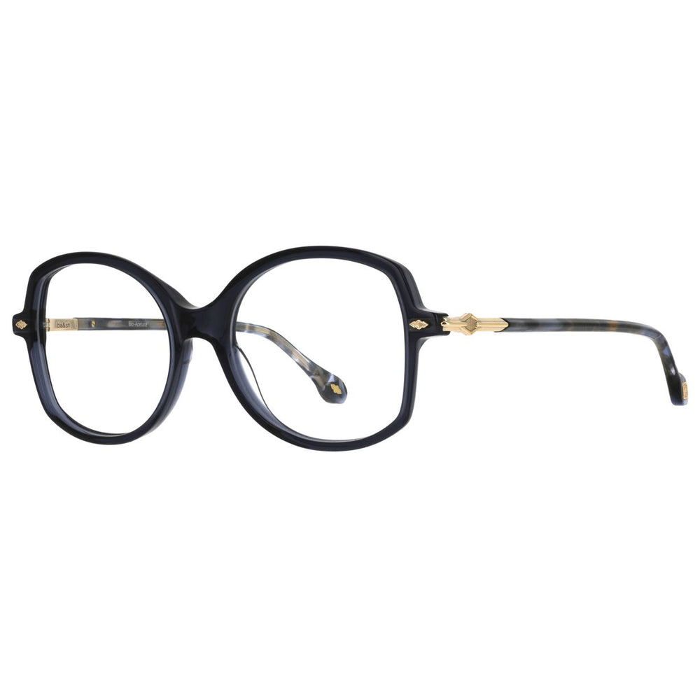 ba&sh BA1084 Cristal Bleu Marine DE69 de trois-quarts - Les Lunettes de Pauline