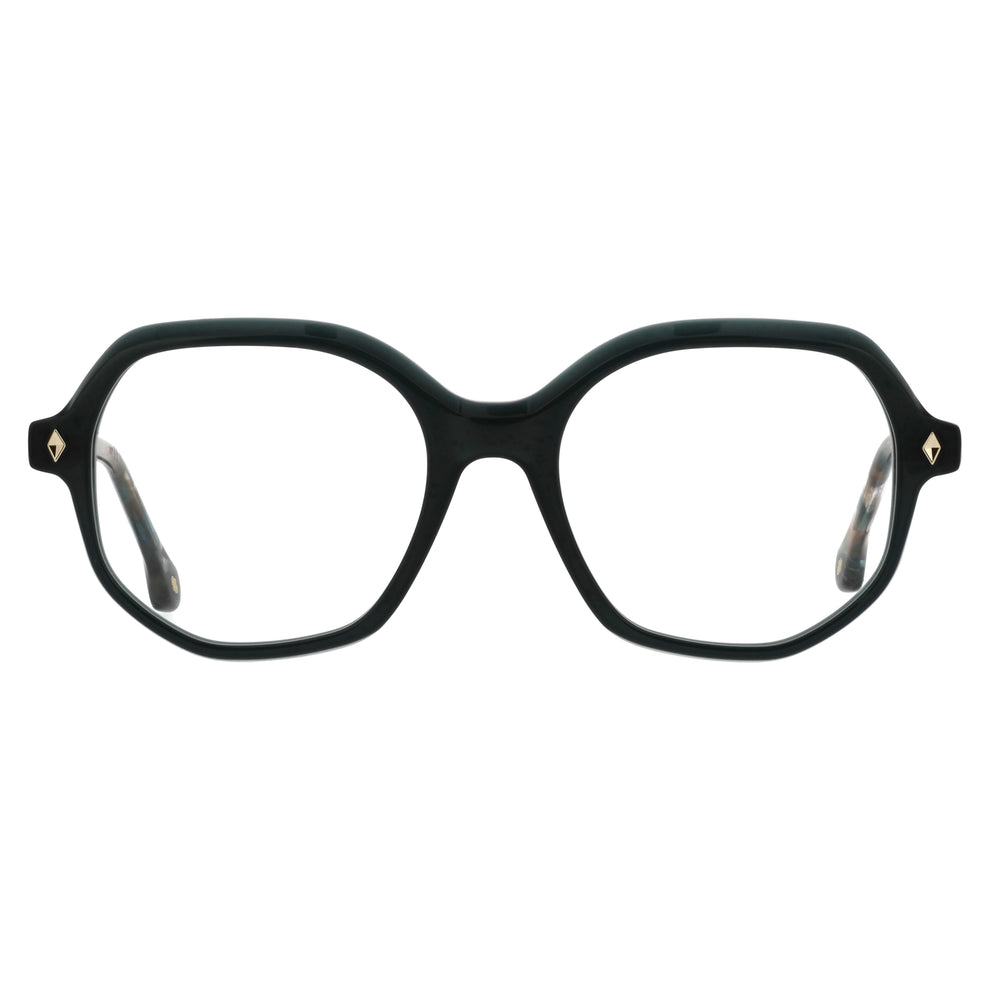 ba&sh BA1085 Cristal Vert Foncé VE69 de face - Les Lunettes de Pauline