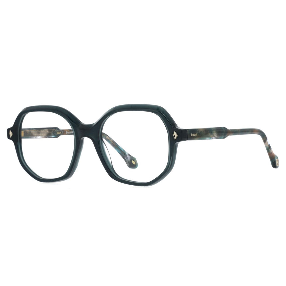 ba&sh BA1085 Cristal Vert Foncé VE69 de trois-quarts - Les Lunettes de Pauline
