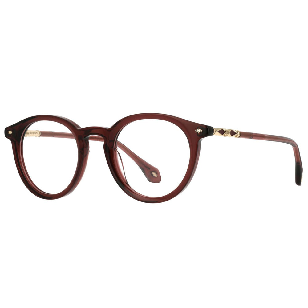 ba&sh BA1087 Cristal Bordeaux Foncé BX69 de trois-quarts - Les Lunettes de Pauline