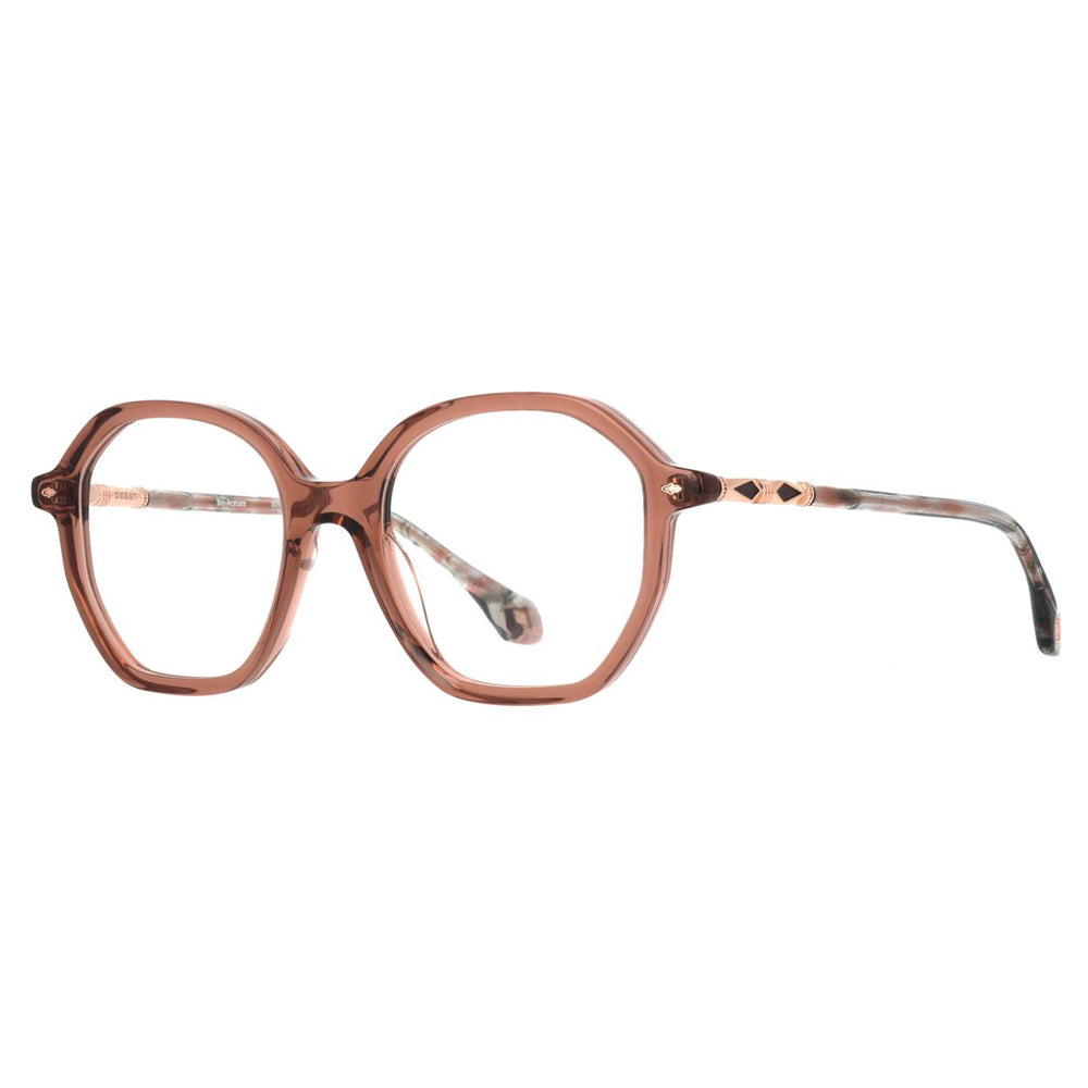 ba&sh BA1088 Cristal Terracotta RS69 de trois-quarts - Les Lunettes de Pauline