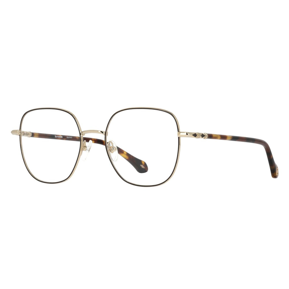 ba&sh BA1089 Brun et Doré BRDO de trois-quarts - Les Lunettes de Pauline