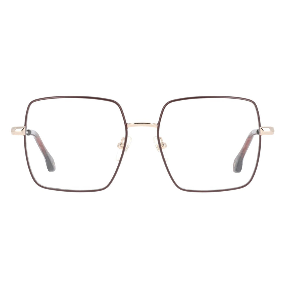 ba&sh BA1092 Bordeaux et Doré BXDO de face - Les Lunettes de Pauline