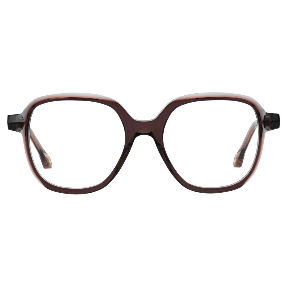 ba&sh BA1094 Cristal Prune Gris PRGR de face - Les Lunettes de Pauline