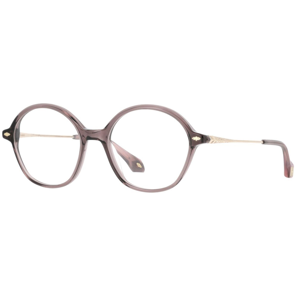ba&sh BA1100 Cristal Brun Violet BV68 de trois-quarts - Les Lunettes de Pauline