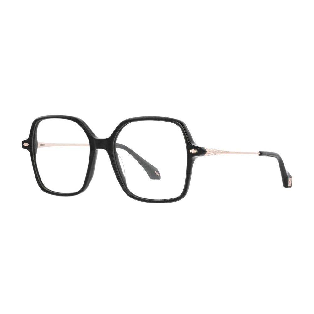 ba&sh BA1101 Noir et Or Rose NO57 de trois-quarts - Les Lunettes de Pauline