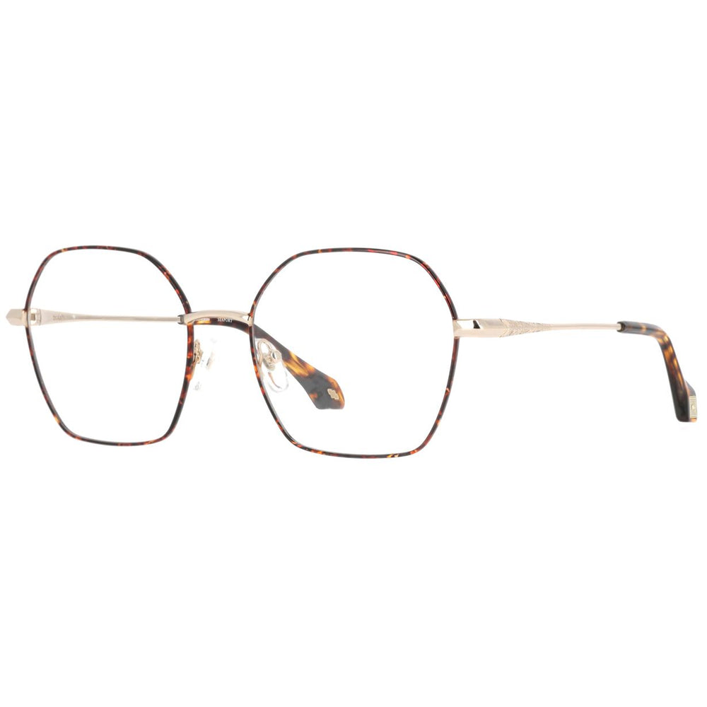 ba&sh BA1103 Écaille et Doré ECDO de trois-quarts - Les Lunettes de Pauline