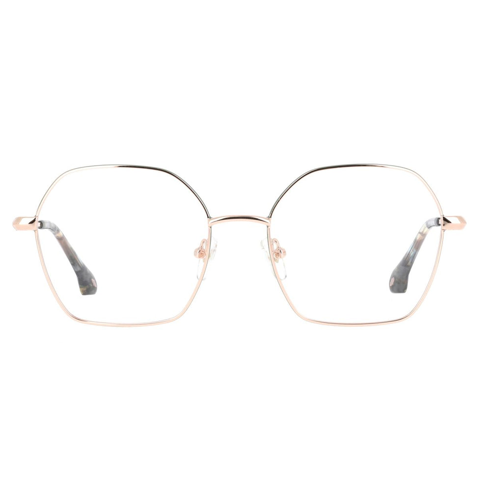 ba&sh BA1103 Kaki et Or Rose KAOR de face - Les Lunettes de Pauline