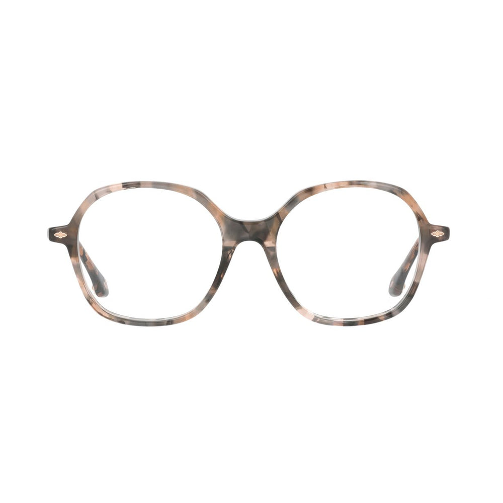ba&sh BA1108 Écaille Mouchetée Rose et Grise E866 de face - Les Lunettes de Pauline