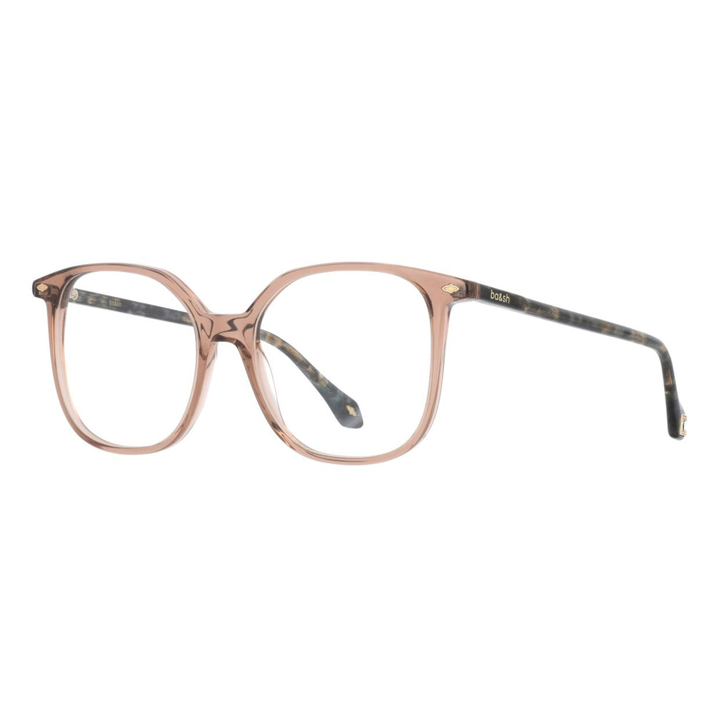 ba&sh BA1109 Cristal Brun Rosé BR67 de trois-quarts - Les Lunettes de Pauline