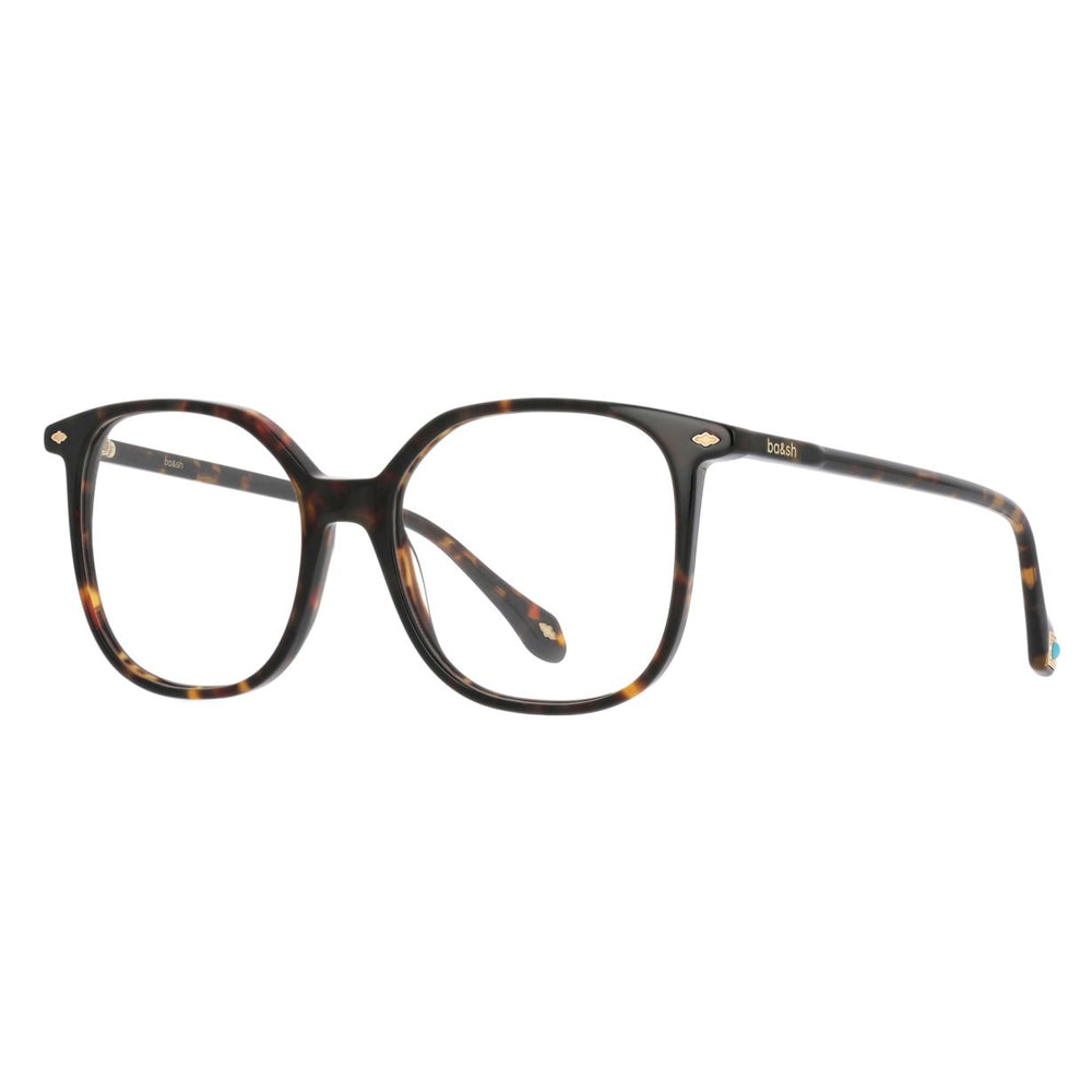 ba&sh BA1109 Écaille Mouchetée Miel et Brun E920 de trois-quarts - Les Lunettes de Pauline