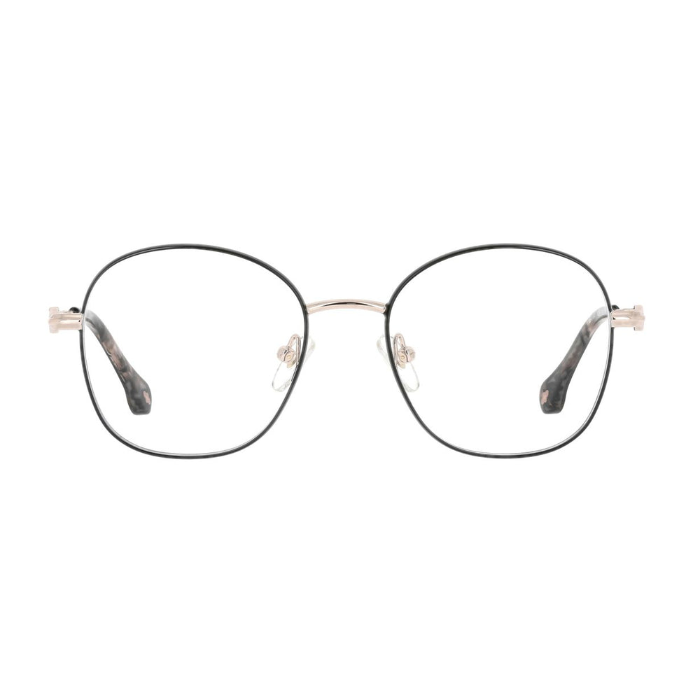 ba&sh BA1114 Noir et Or Rose NOOR de face - Les Lunettes de Pauline