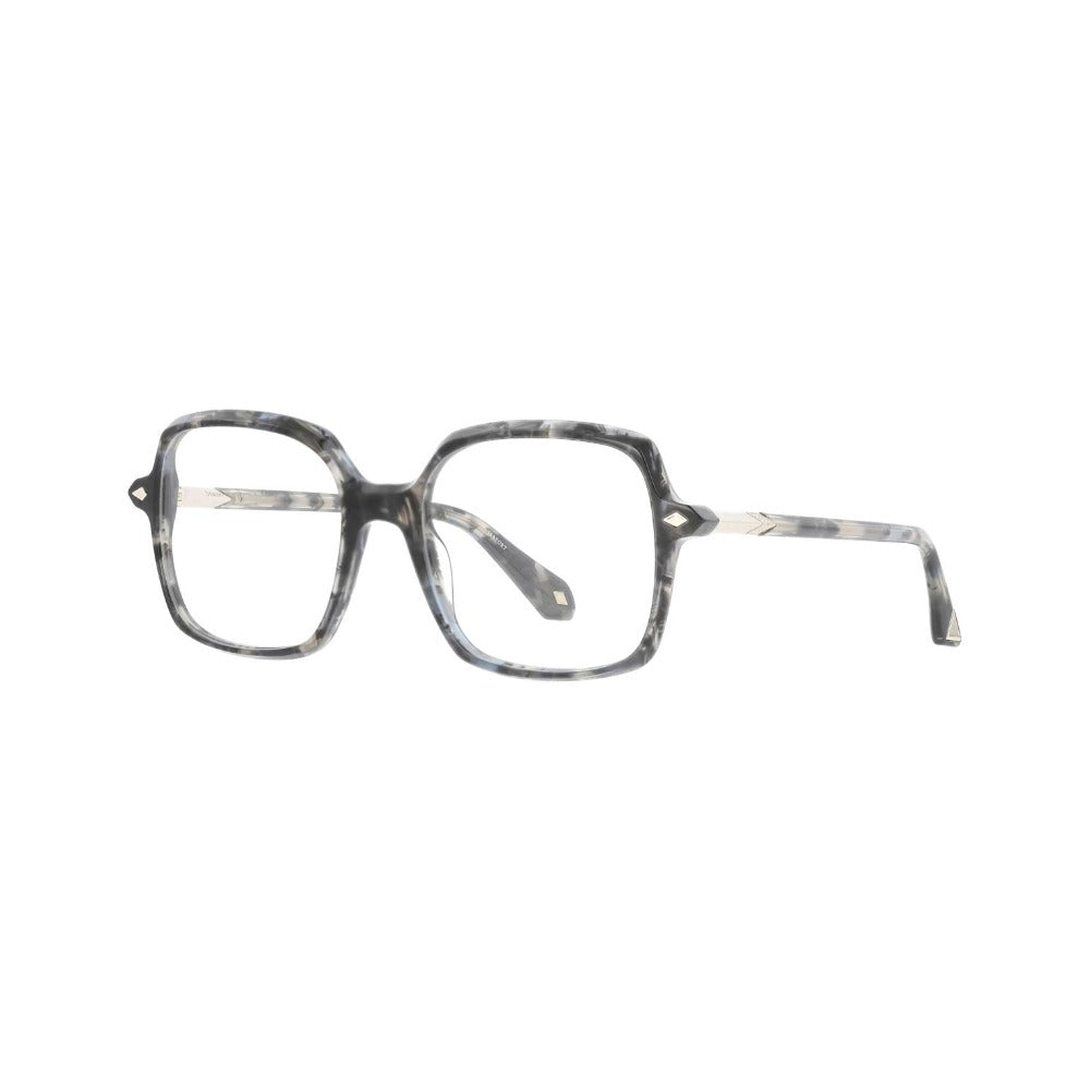 ba&sh BA1118 Écaille Mouchetée Gris Brun E519 de trois-quarts - Les Lunettes de Pauline