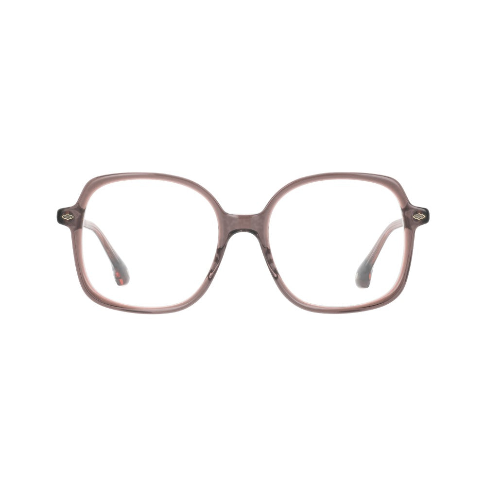 ba&sh BA1120 Cristal Prune Gris PRGR de face - Les Lunettes de Pauline