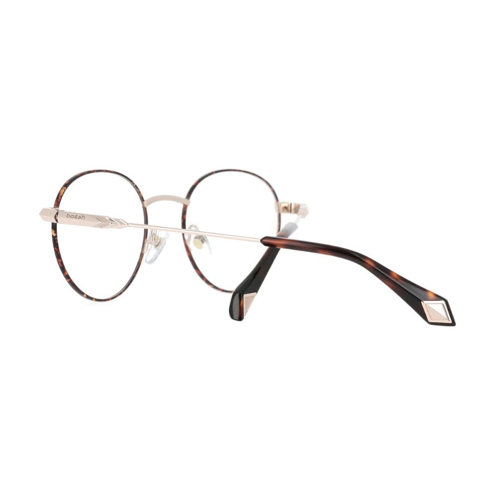 ba&sh BA1122 Écaille et Or Rose ECOR en détail des branches - Les Lunettes de Pauline