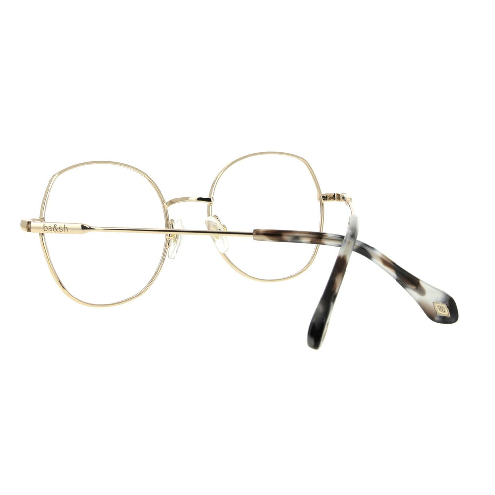 ba&sh BA2002 Bleu Jean et Doré DEDO en détail des branches - Les Lunettes de Pauline