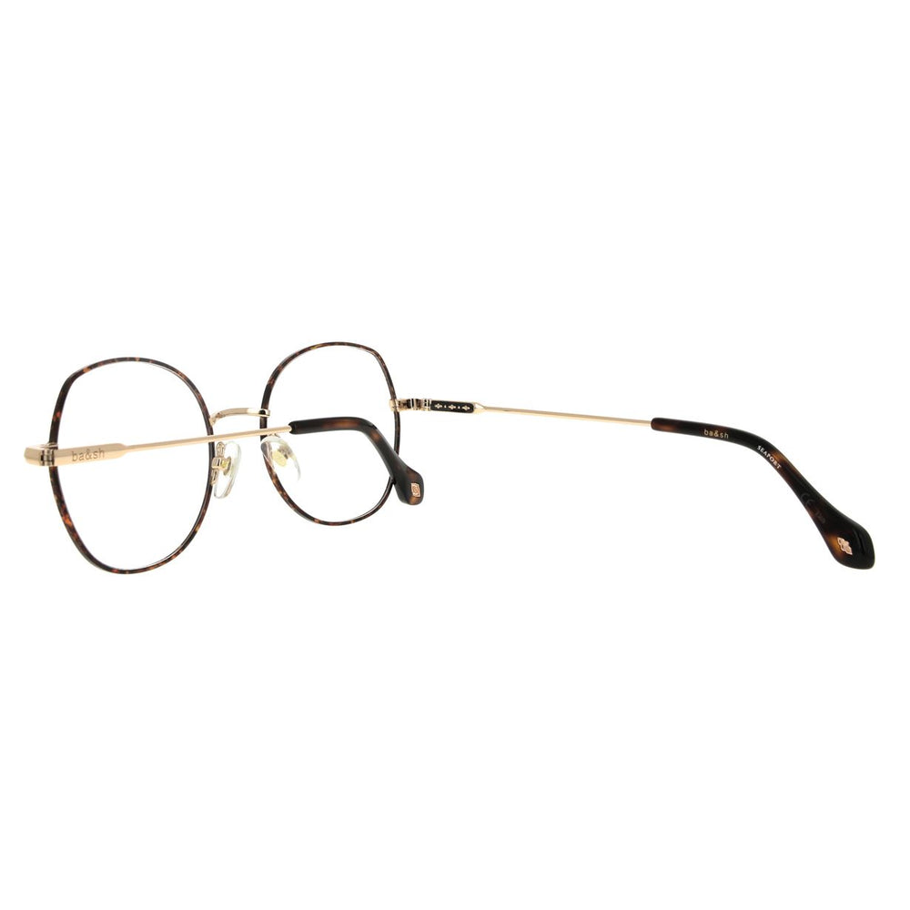 ba&sh BA2002 Écaille et Or Rose ECOR en détail des branches - Les Lunettes de Pauline