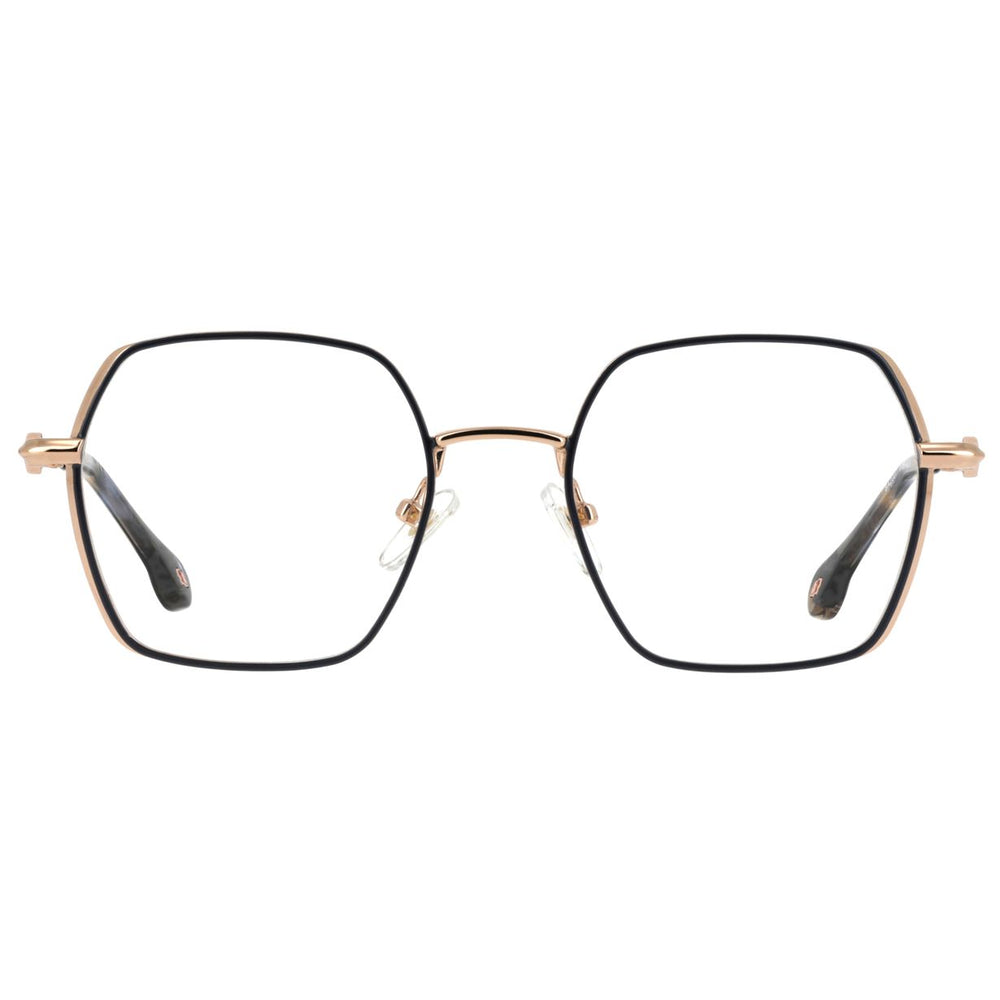 ba&sh BA2007 Bleu Marine et Or Rose MAOR de face - Les Lunettes de Pauline