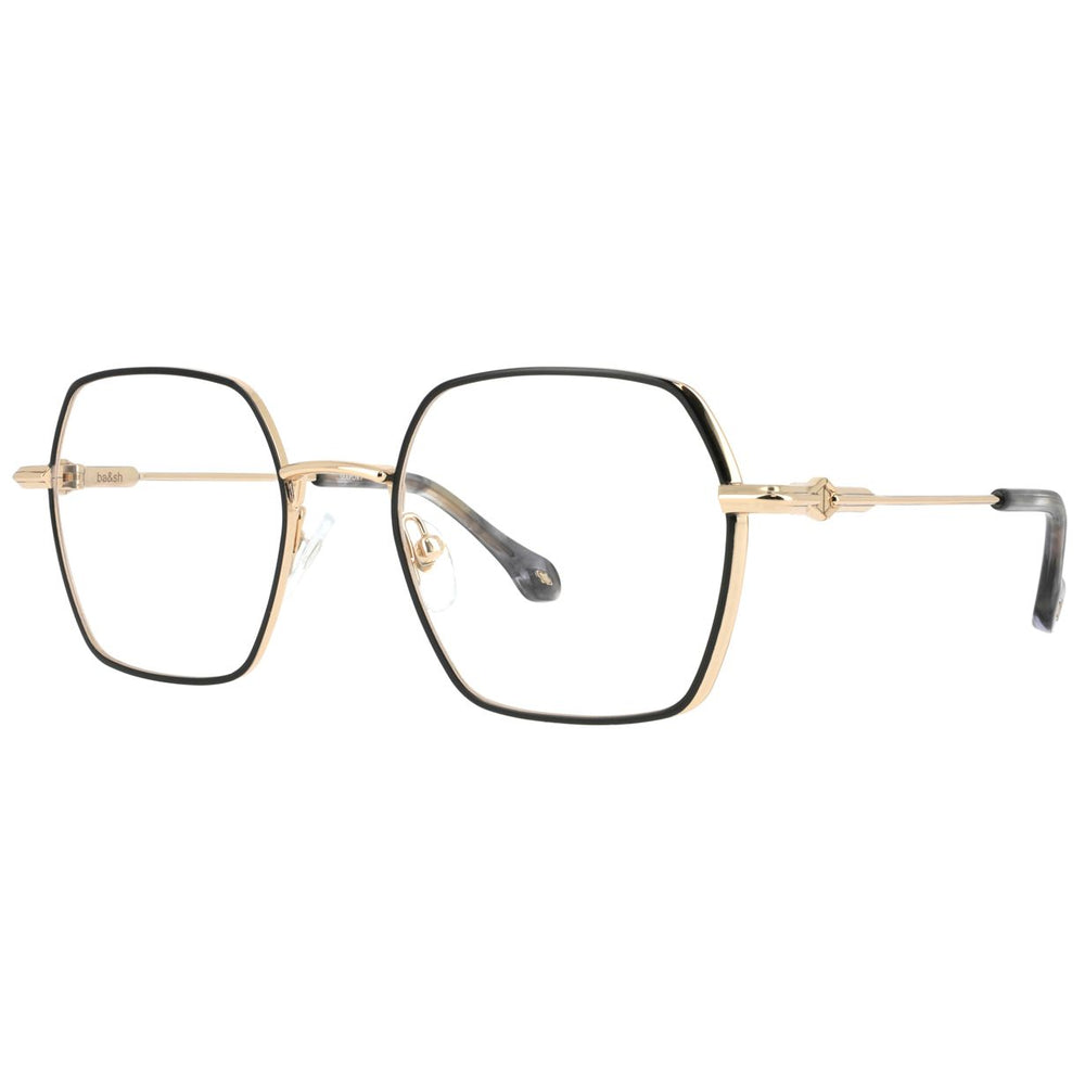 ba&sh BA2007 Noir et Doré NODO de trois-quarts - Les Lunettes de Pauline