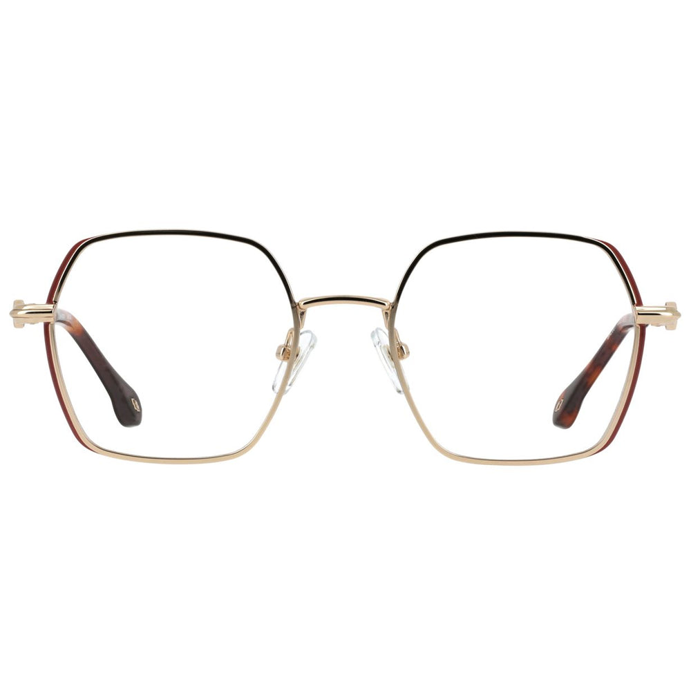 ba&sh BA2007 Orange et Doré OGDO de face - Les Lunettes de Pauline