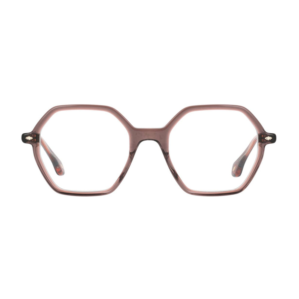 ba&sh BA2009 Cristal Prune Gris PRGR de face - Les Lunettes de Pauline