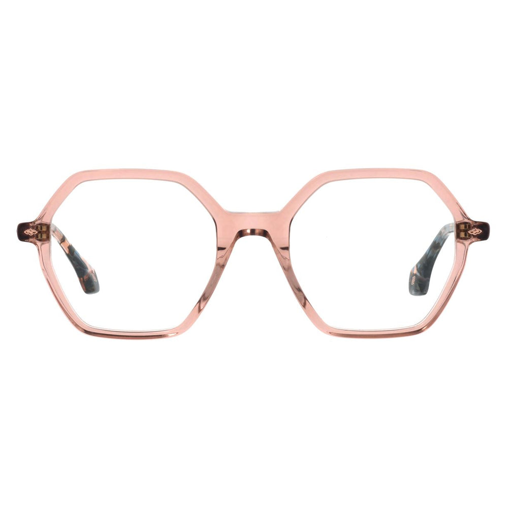ba&sh BA2009 Cristal Rose Clair RC67 de face - Les Lunettes de Pauline