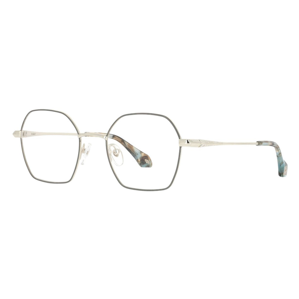 ba&sh BA2014 Kaki et Doré KADO de trois-quarts - Les Lunettes de Pauline