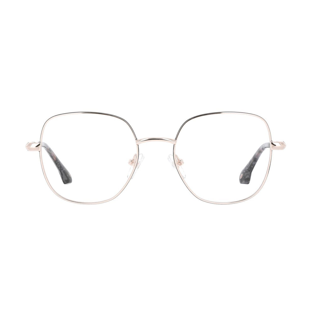 ba&sh BA2015 Gris Mauve et Or Rose GMOR de face - Les Lunettes de Pauline