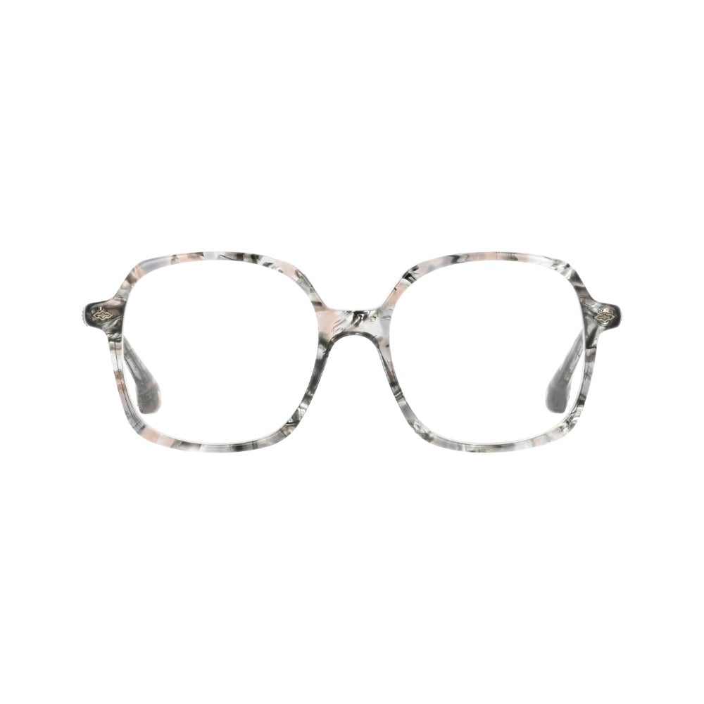 ba&sh BA2016 Écaille Grise Rayée E299 de face - Les Lunettes de Pauline