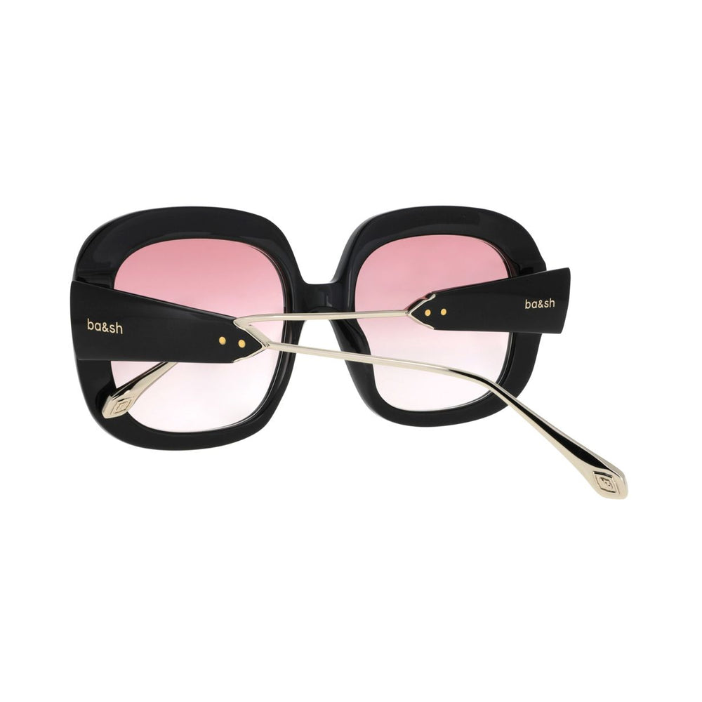 ba&sh Edie Noir NO61 en détail des branches - Les Lunettes de Pauline