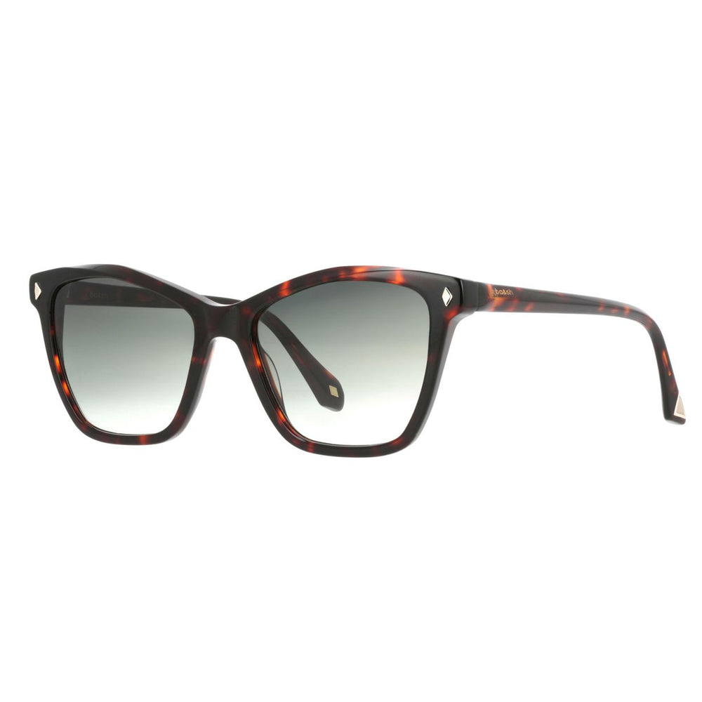 ba&sh Lamia01 Écaille Foncée Mouchetée E802 de trois-quarts - Les Lunettes de Pauline