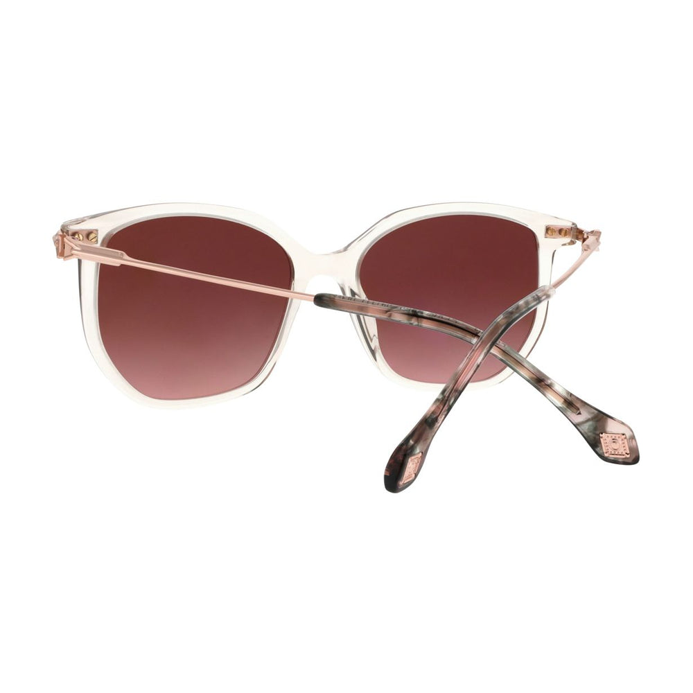ba&sh Leann Cristal Champagne CP67 en détail des branches - Les Lunettes de Pauline