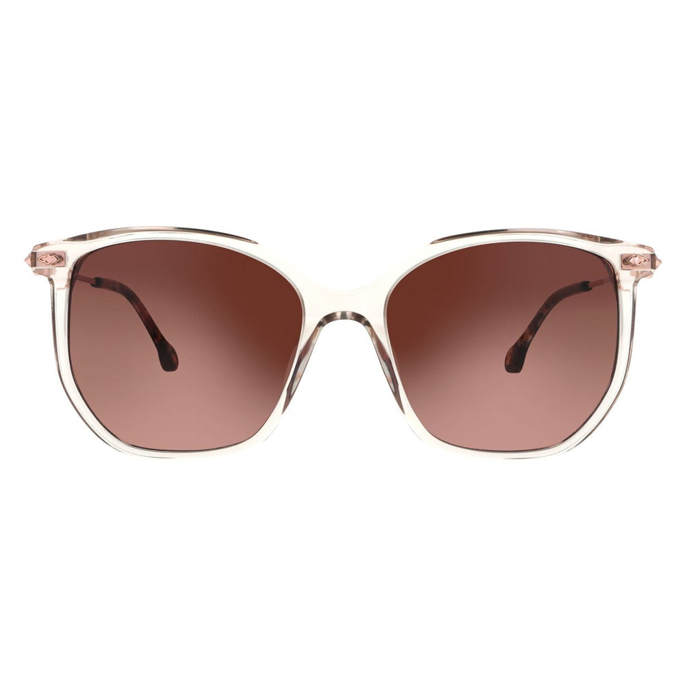 ba&sh Leann Cristal Champagne CP67 de face - Les Lunettes de Pauline