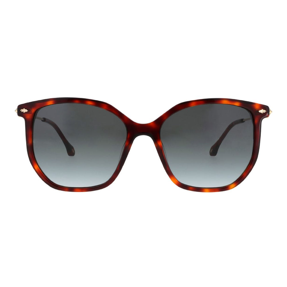 ba&sh Leann Écaille Mouchetée Rousse E602 de face - Les Lunettes de Pauline