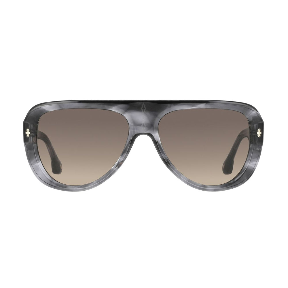 ba&sh Leolia04 Écaille Grise E103 de face - Les Lunettes de Pauline