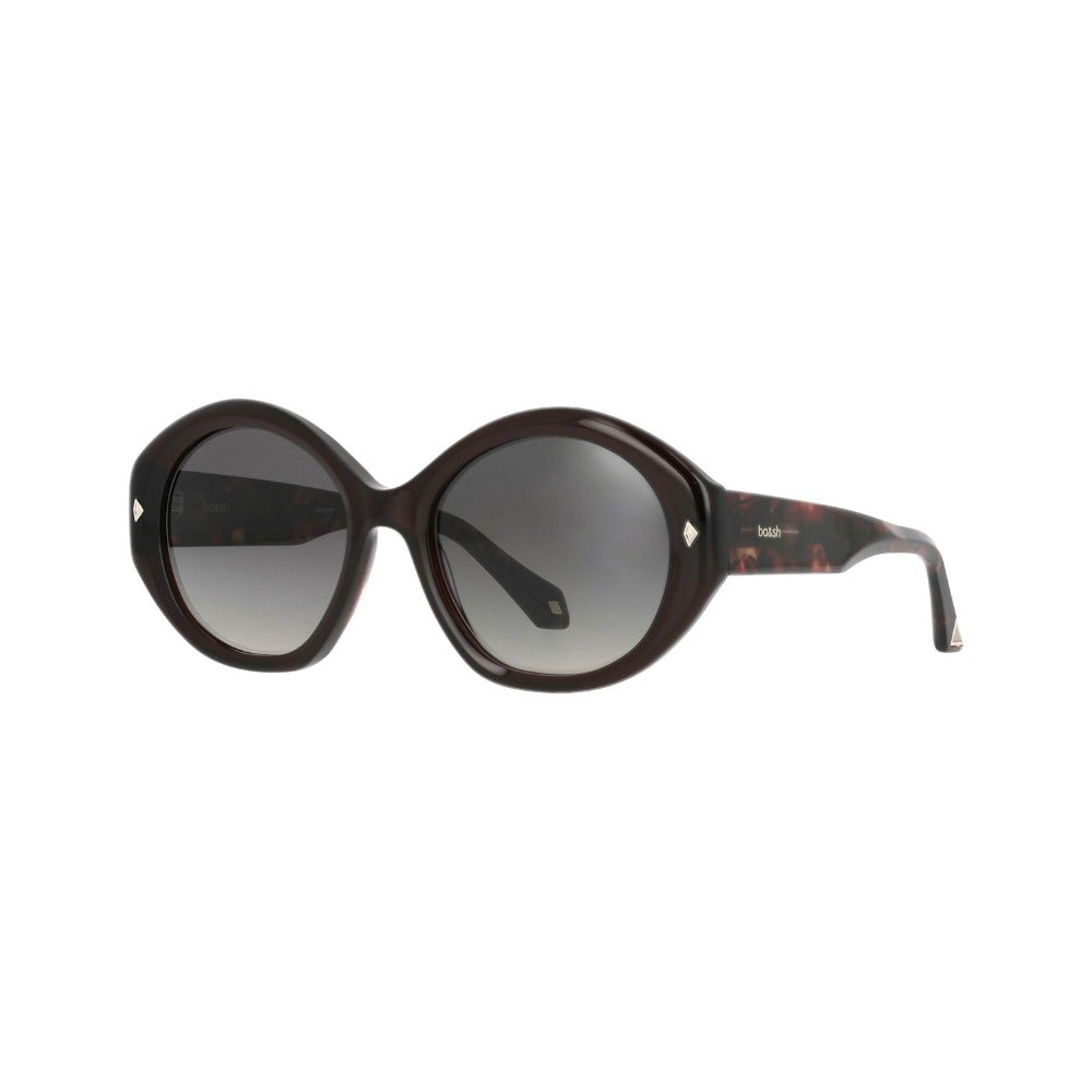 ba&sh Letizia2 Cristal Bordeaux Foncé BX69 de trois-quarts - Les Lunettes de Pauline