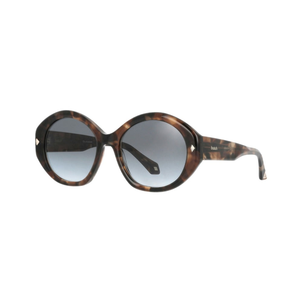 ba&sh Letizia2 Écaille Mouchetée Brun et Miel E012 de trois-quarts - Les Lunettes de Pauline