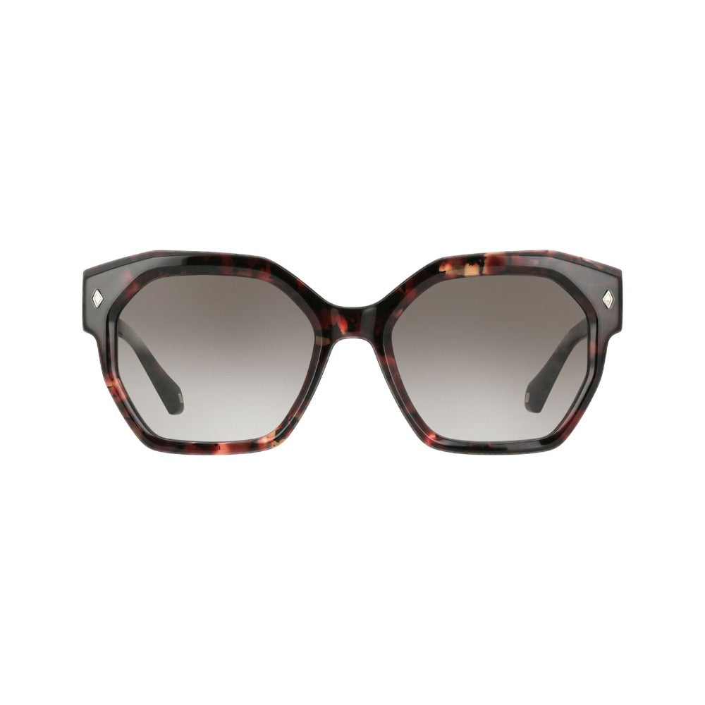 ba&sh Letizia3 Écaille Rouge RO70 de face - Les Lunettes de Pauline