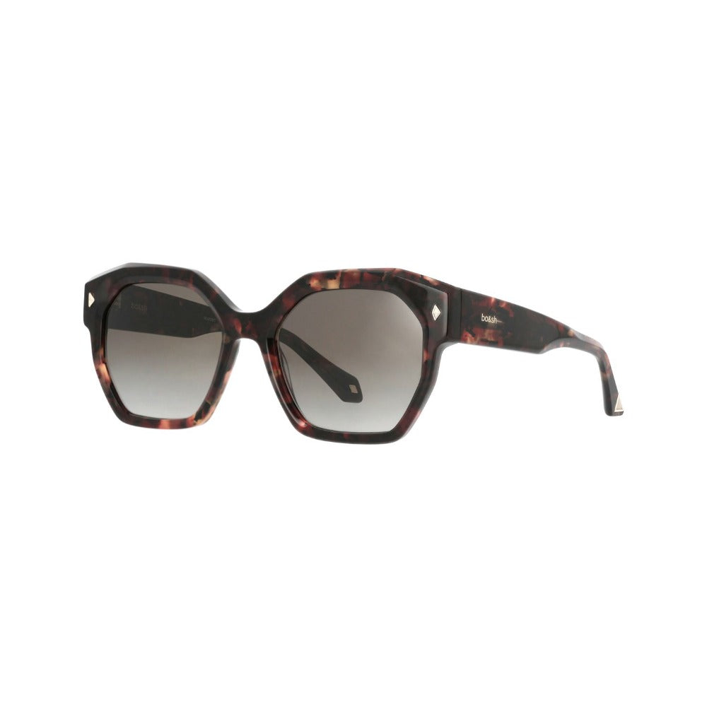 ba&sh Letizia3 Écaille Rouge RO70 de trois-quarts - Les Lunettes de Pauline