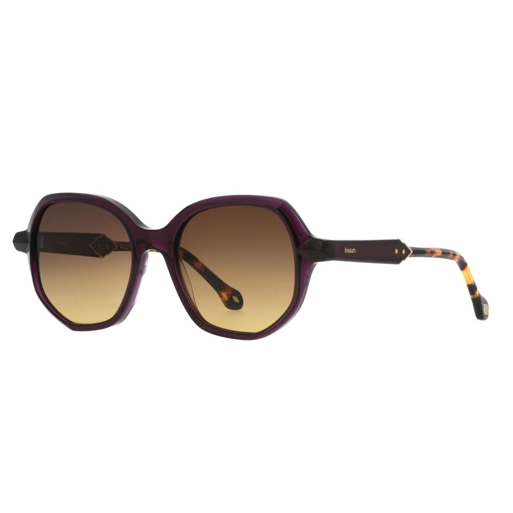 ba&sh Lexie Cristal Violet Foncé VI69 de trois-quarts - Les Lunettes de Pauline