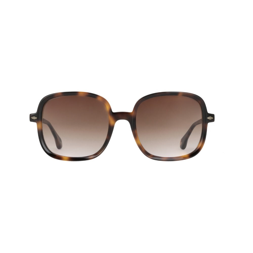 ba&sh Leya01 Écaille Miel E068 de face - Les Lunettes de Pauline
