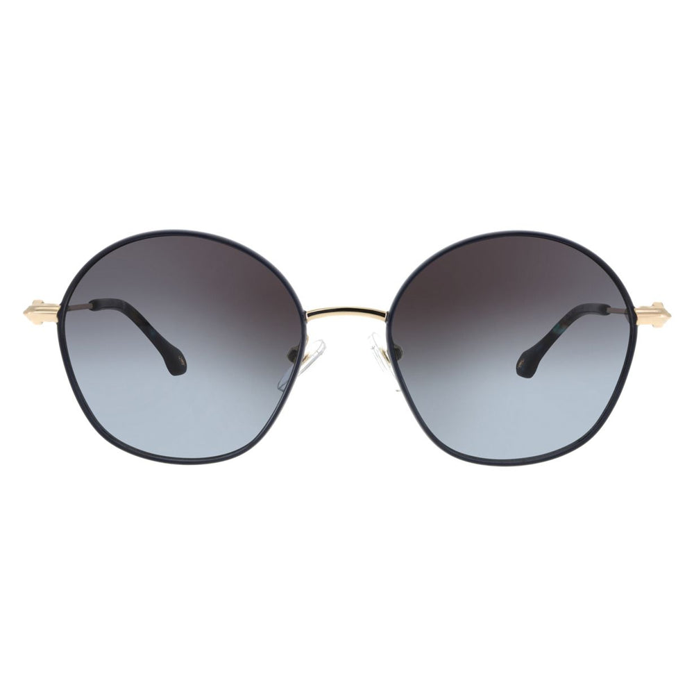 ba&sh Liora Bleu Marine et Doré MADO de face - Les Lunettes de Pauline