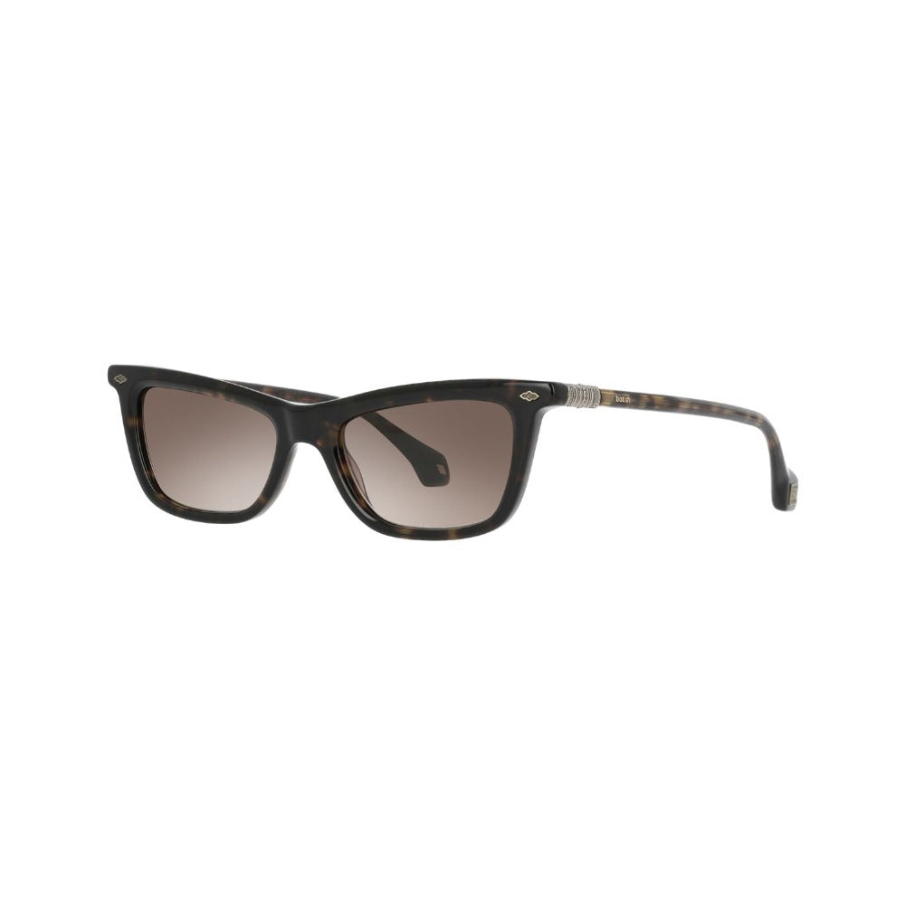 ba&sh Lisette1 Écaille Foncée Mouchetée E030 de trois-quarts - Les Lunettes de Pauline