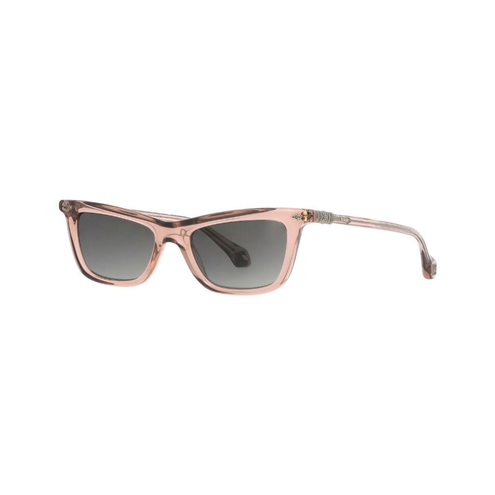ba&sh Lisette1 Cristal Rose Sorbet RS68 de trois-quarts - Les Lunettes de Pauline