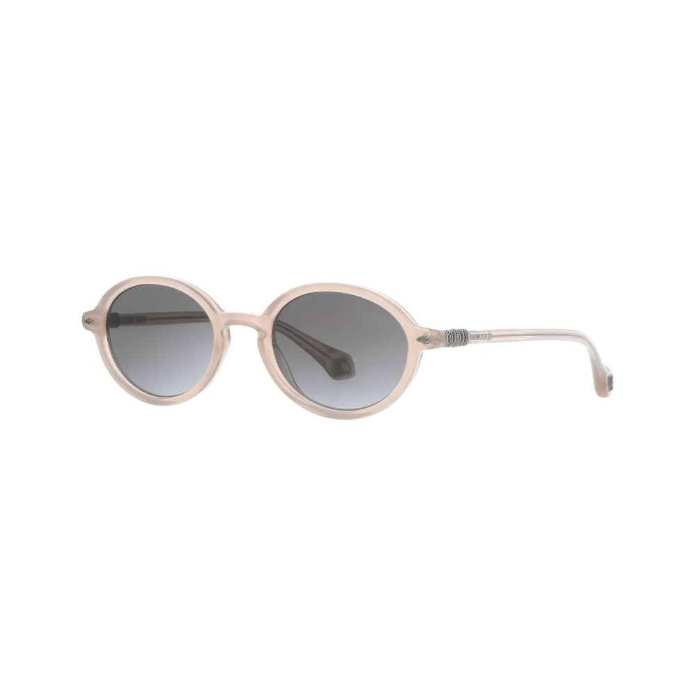 ba&sh Lisette2 Rose Opalescent RC84 de trois-quarts - Les Lunettes de Pauline