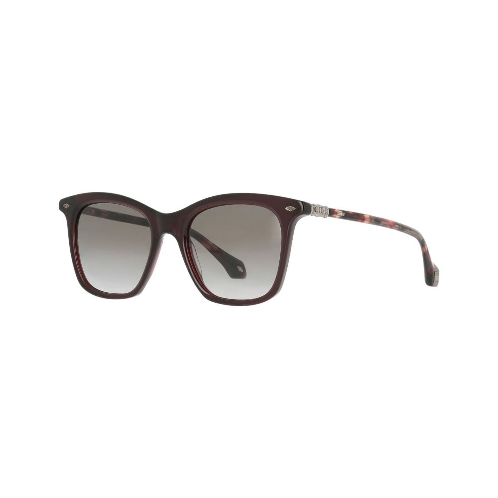 ba&sh Lisette3 Cristal Bordeaux Foncé BX69 de trois-quarts - Les Lunettes de Pauline