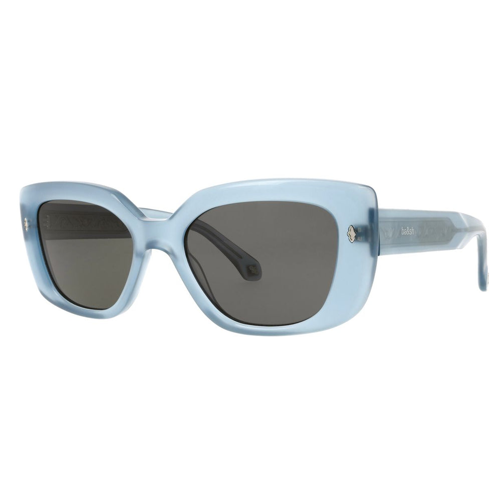 ba&sh Liz Bleu Ciel Opalescent CI85 de trois-quarts - Les Lunettes de Pauline