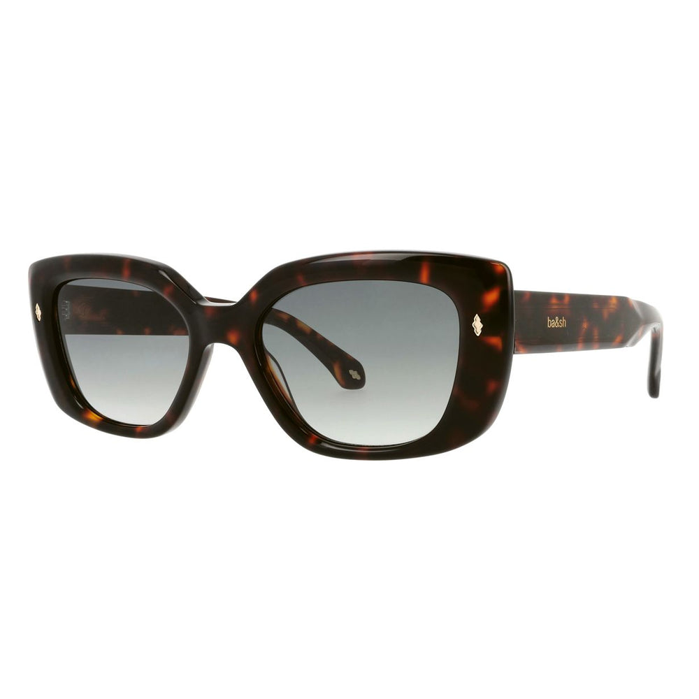 ba&sh Liz Écaille Mouchetée Havane E045 de trois-quarts - Les Lunettes de Pauline