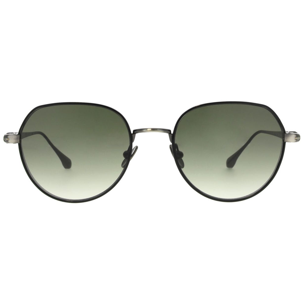 ba&sh Lolly Noir et Argent NOAR de face - Les Lunettes de Pauline