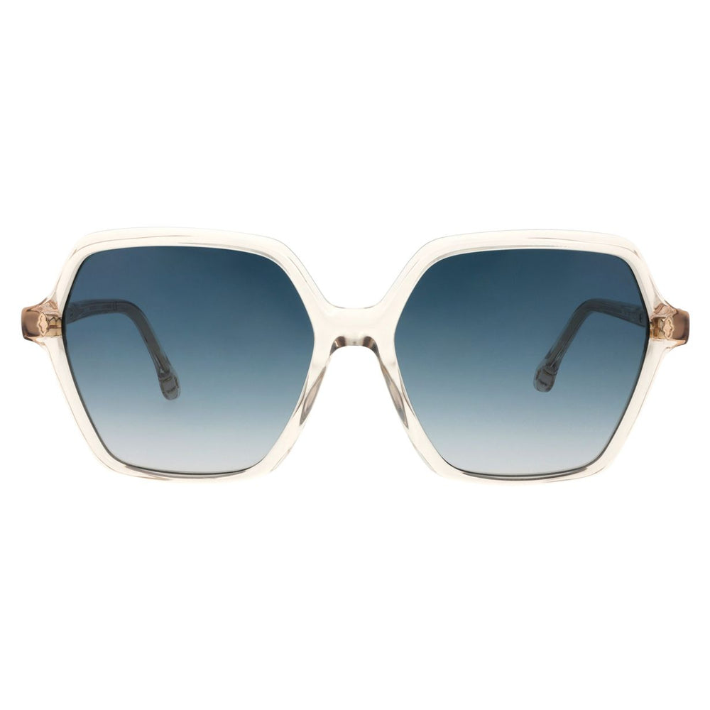 ba&sh Lotty Cristal Champagne CP67 de face - Les Lunettes de Pauline